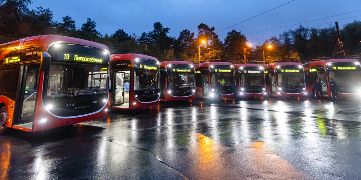 Новые троллейбусы «СИНАРА» начали возить пассажиров в Челябинске