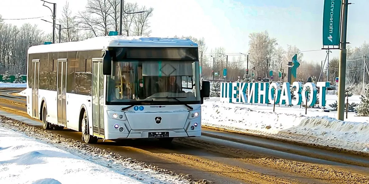Компания "Щекиноазот" приобрела автобусы ЛиАЗ для корпоративного автопарка