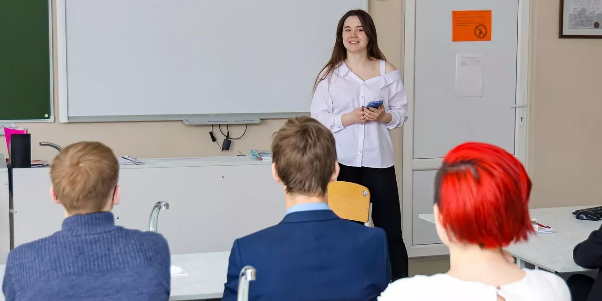 Химики «Щекиноазота» на встрече в Лицее пообщались с учениками выпускного химико-технологического класса