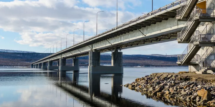 Самый длинный в мире автомобильный мост за полярным кругом отремонтируют в Мурманске по нацпроекту