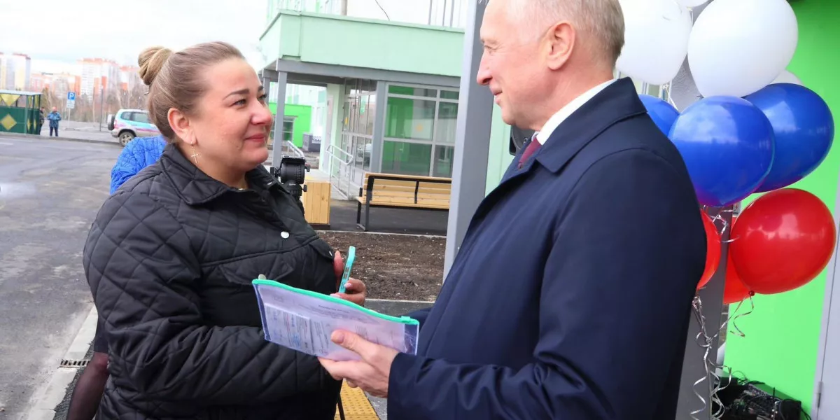 Губернатор Владимир Мазур дал старт заселению в новые дома жителей аварийного жилья